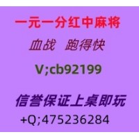 铜墙铁壁广东红中麻将跑得快一元一分固定更新升级